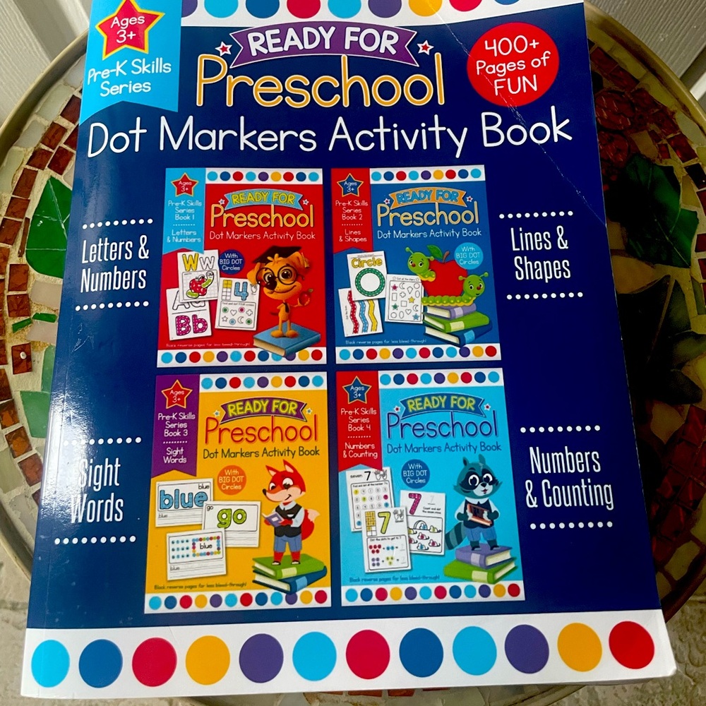 Marker Activity book